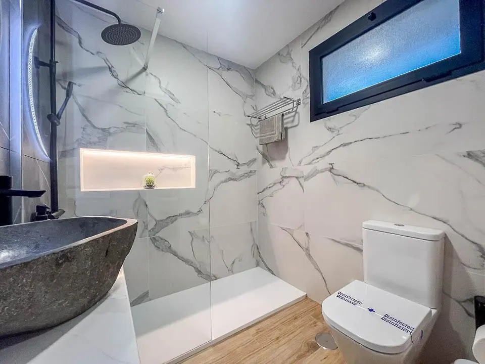شقة El Bunker Luxury Suite En Playa Del Hombre Con Vista Al Mar